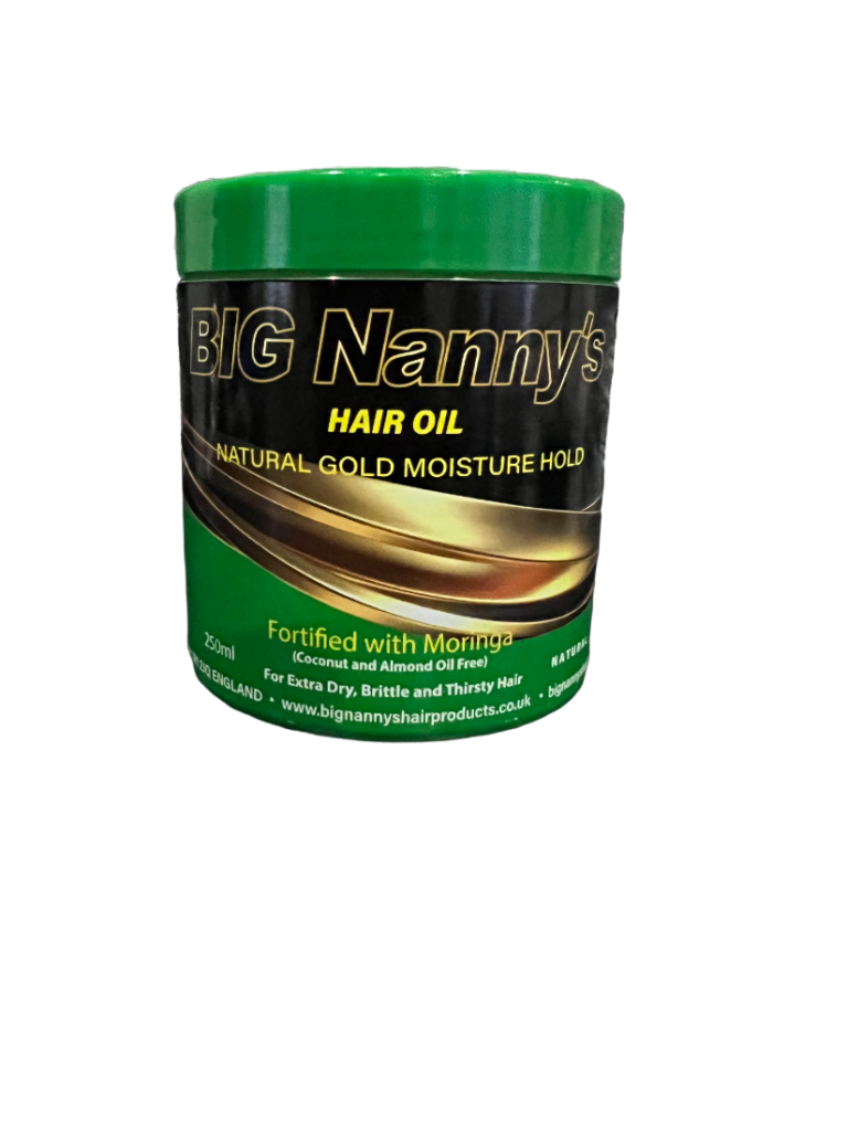 Natural Gold Moisture Hold - Fortified with Moringa ( Coconut Oil/Almond Oil Free)